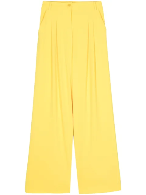 Patrizia Pepe twill crepe palazzo trousers