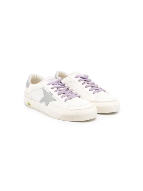 Golden Goose Kids May mesh-panelled sneakers
