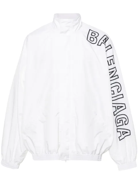 Balenciaga logo-embroidered jacket Men