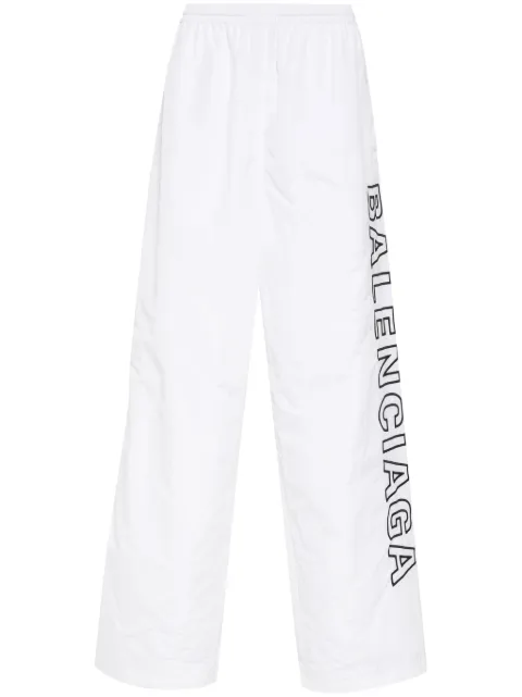 Balenciaga pantalon de jogging à logo brodé