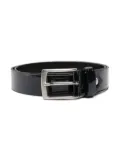 Colorichiari buckle-fastening patent-leather belt - Blue