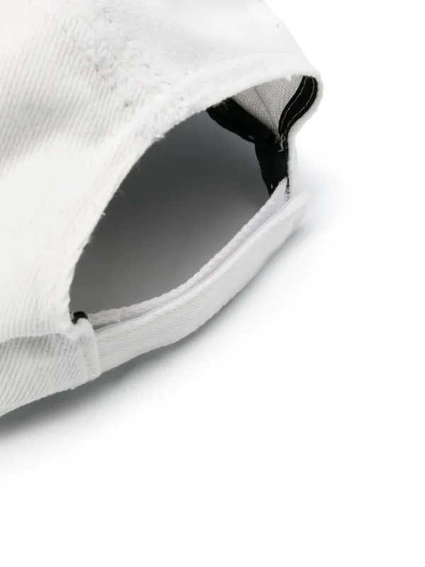 Martine Rose ダメージ キャップ | ホワイト | FARFETCH JP