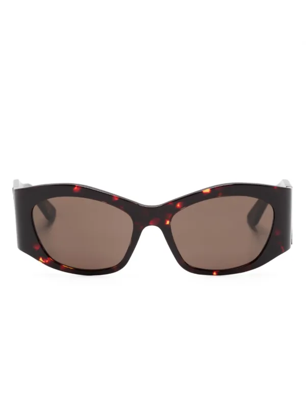 Balenciaga Eyewear スクエアフレーム サングラス | ブラウン