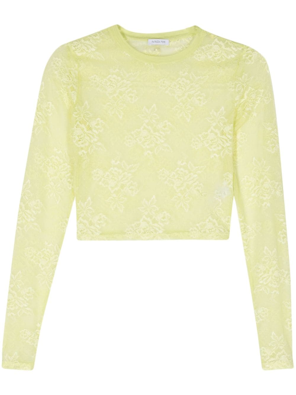 Patrizia Pepe Cropped top Groen