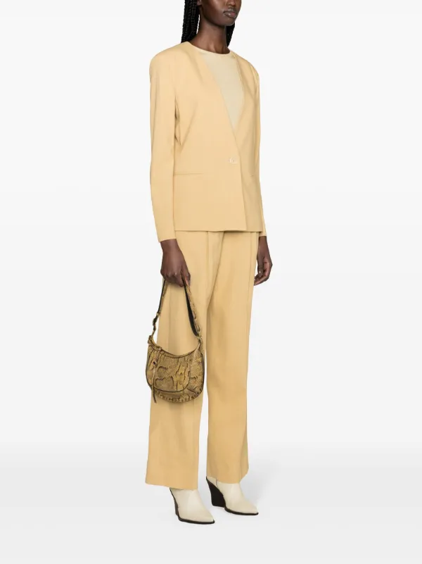 ジャケット ISABEL MARANT 'Manzil' blazer Beige 24PVE0269FAB1F04I Isabel Marant Manzil Blazer - Beige - Women