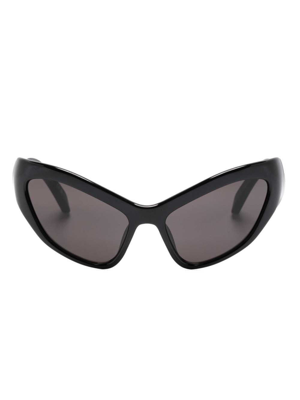 Balenciaga Oversize-frame Sunglasses In 黑色