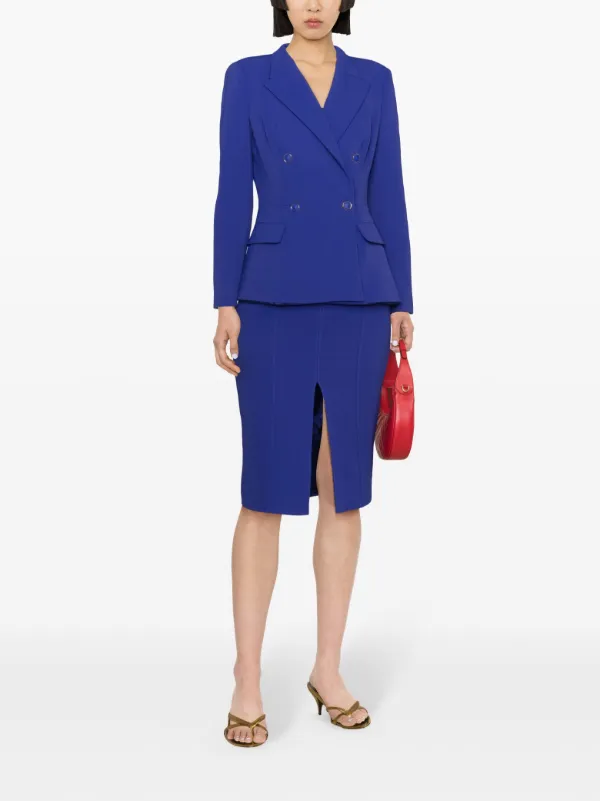 Peplum blazer suit deals