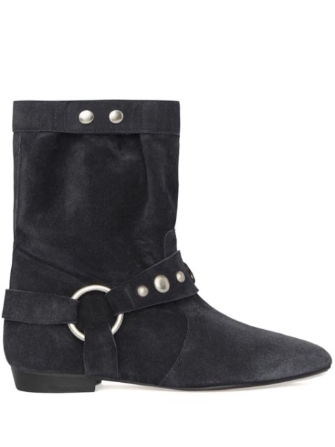 ISABEL MARANT Stania studded suede boots Women