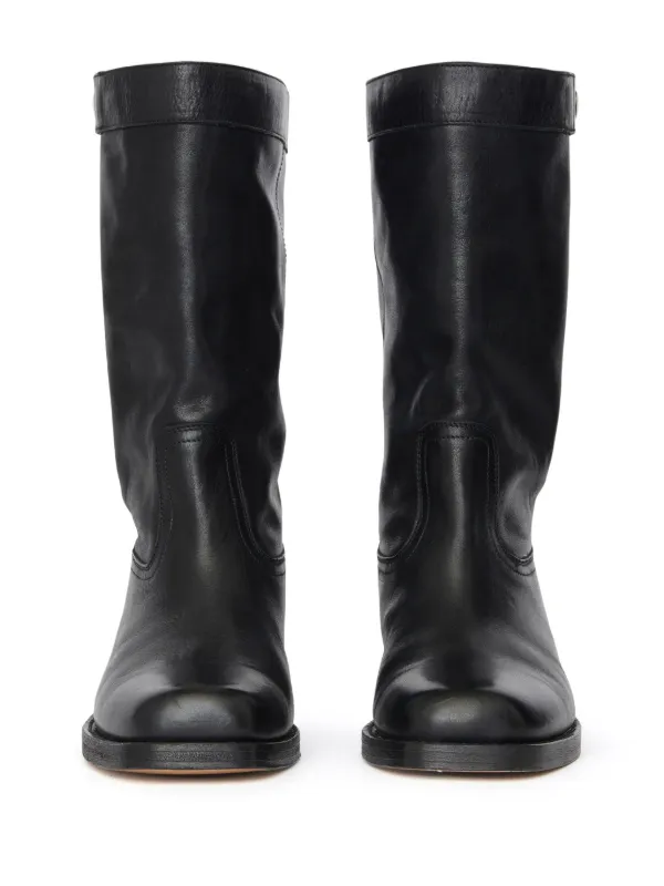 ブーツその他 Isabel Marant Black Leather Boots ISABEL MARANT Ademe Leather Boots | Black | FARFETCH