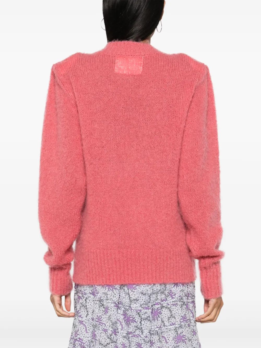 Isabel Marant Étoile Esmee Brushed Jumper In Pink
