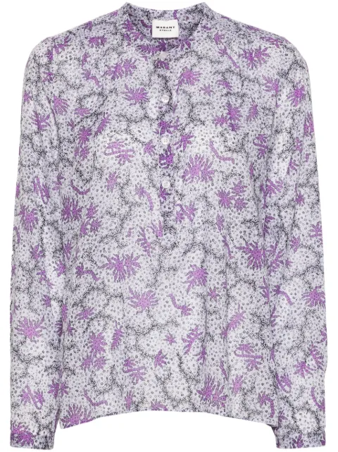 MARANT ÉTOILE Maria abstract-print blouse