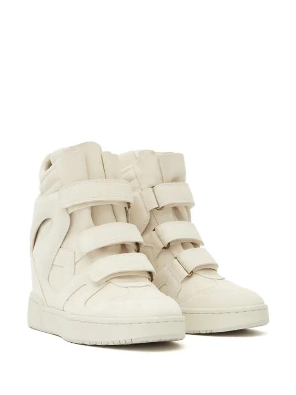 ISABEL MARANT IM3 hidden-wedge Sneakers | White | FARFETCH