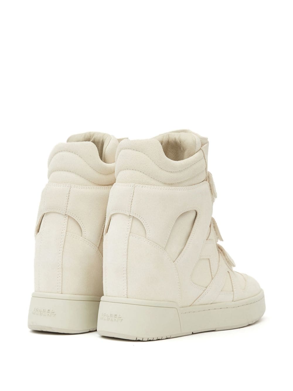 Shop Isabel Marant Im3 Hidden-wedge Sneakers In White