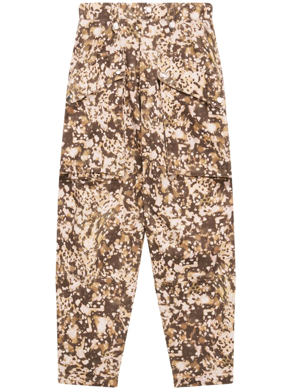 MARANT ÉTOILE Jannick tapered trousers | Brown | Image 1