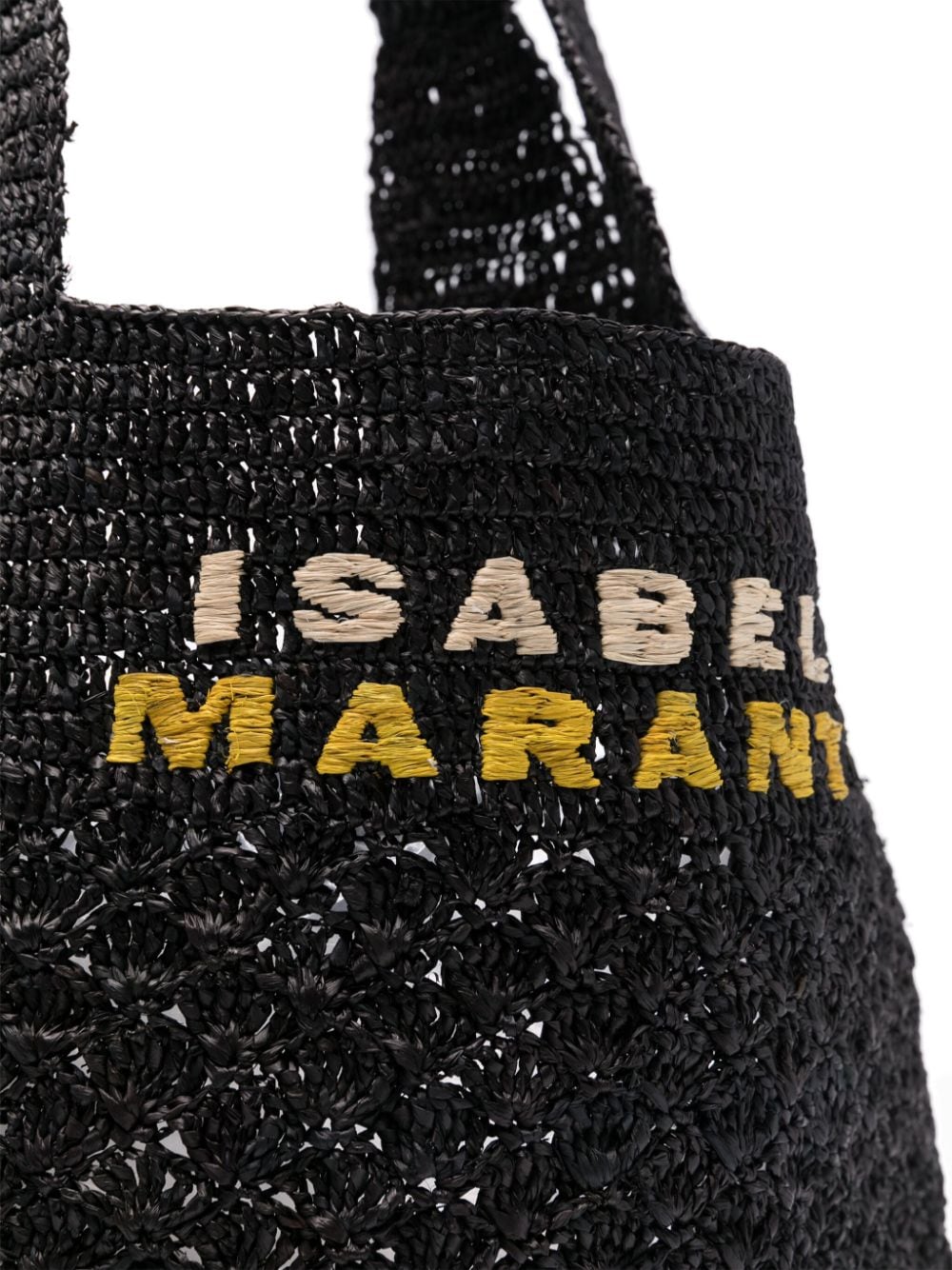 Shop Isabel Marant Medium Praia Tote Bag In 黑色