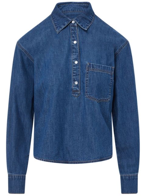 Veronica Beard Avola denim shirt