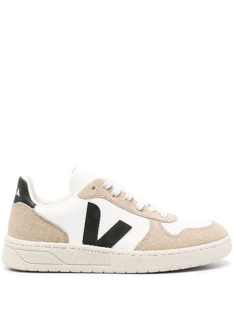 VEJA V-10 ChromeFree leather sneakers Women