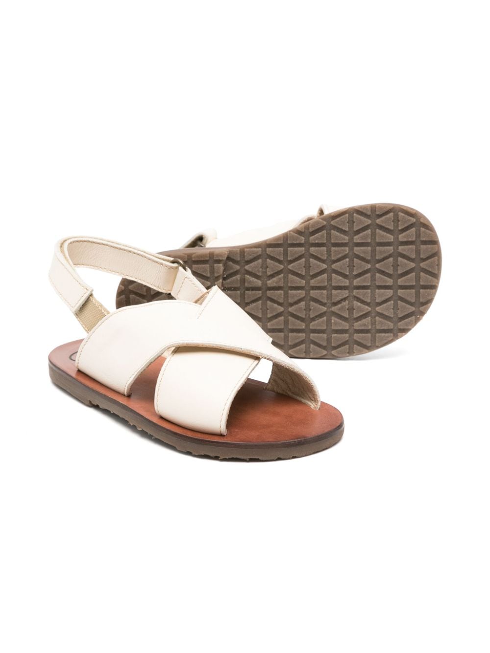 Pèpè Luca leather sandals - Wit