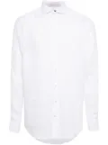 N.Peal Megeve linen shirt - White