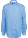 N.Peal Megeve linen shirt - Blue