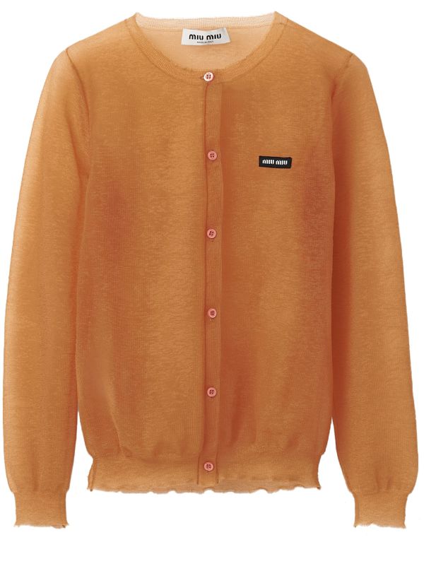 Miu miu discount orange sweater