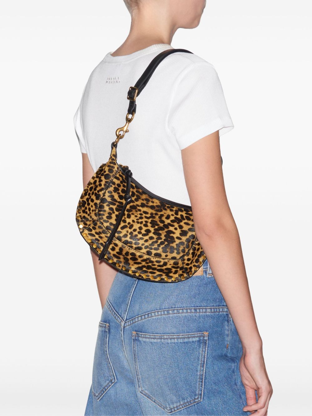 ISABEL MARANT Oskan crossbodytas - Zwart