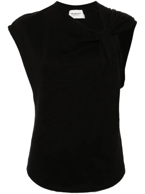 MARANT ÉTOILE t-shirt Naydali à design asymétrique