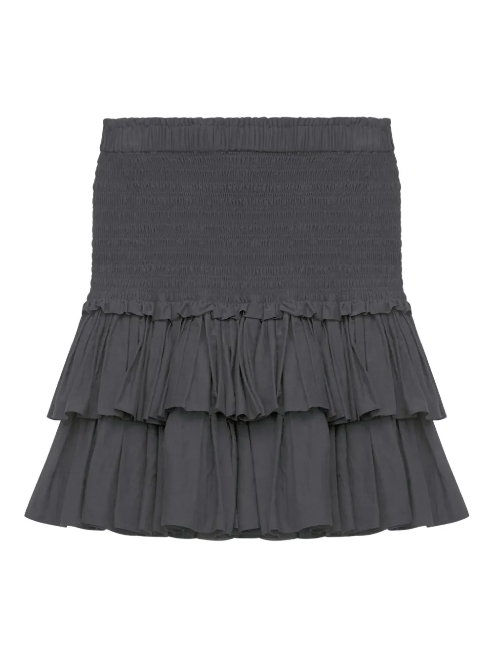 MARANT ÉTOILE Naomi ラッフル スカート - ブラック MARANT ÉTOILE Naomi ラッフル スカート - ブラック