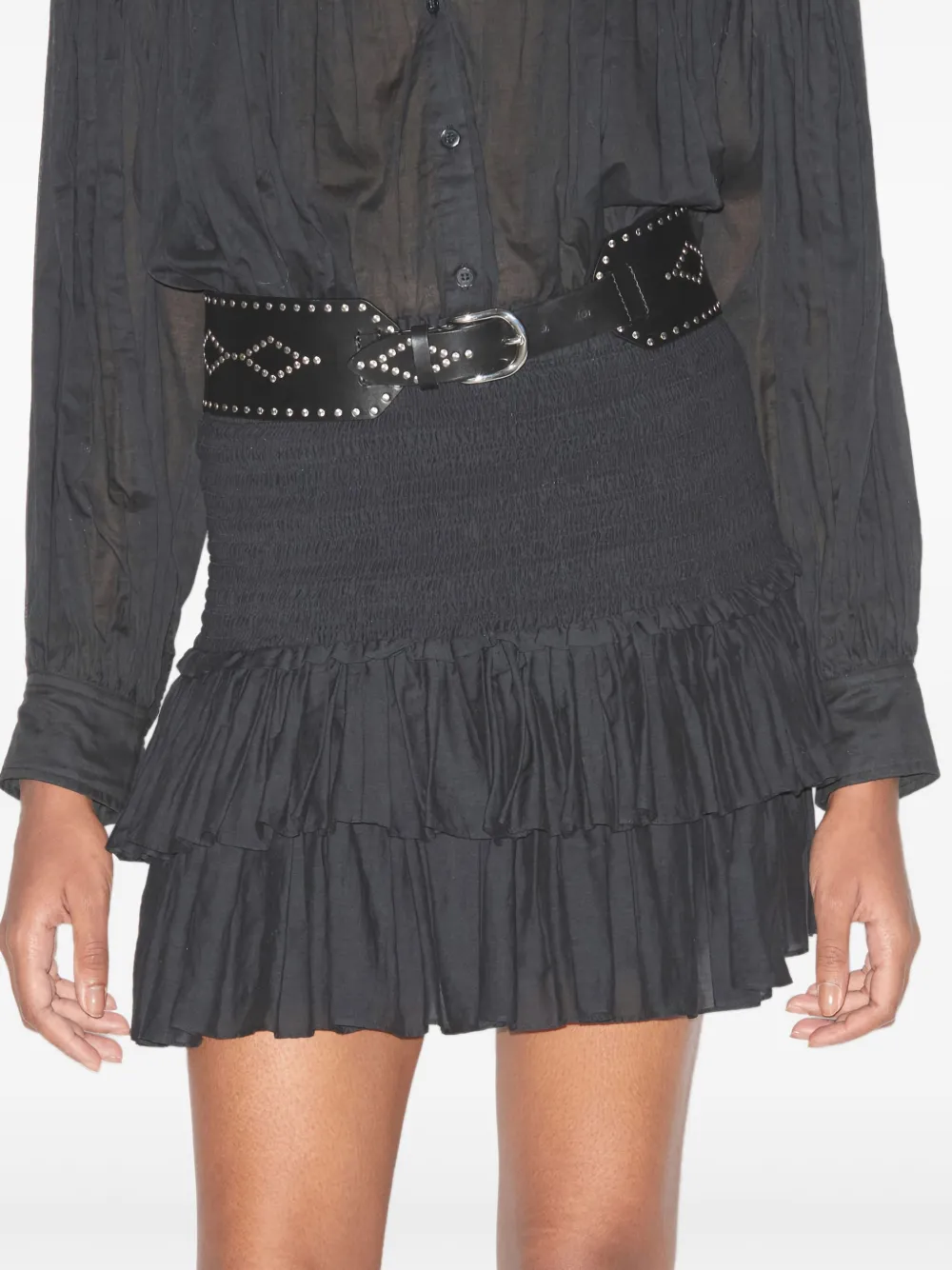 MARANT ÉTOILE Naomi ruffled skirt | Asymmetric & Draped Skirts | Image 2