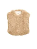 ISABEL MARANT Florana fleece vest - Neutrals