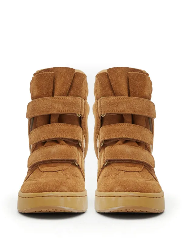 ISABEL MARANT Im3 high-top Sneakers | Brown | FARFETCH