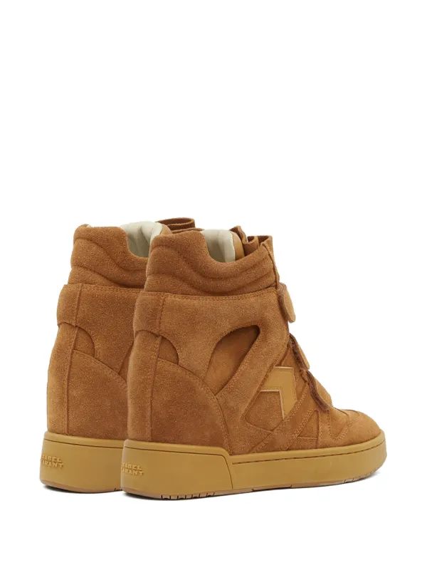 ISABEL MARANT Im3 ハイカットスニーカー | ブラウン | FARFETCH JP