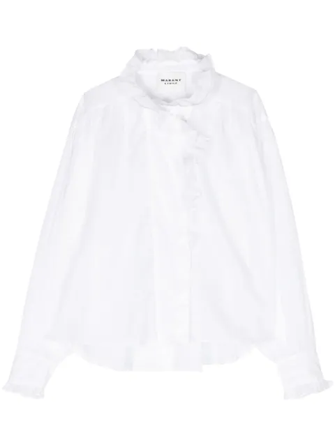 MARANT ÉTOILE Pamiala ruffle-trim blouse