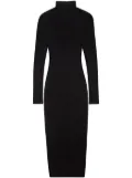 ISABEL MARANT Vanessa roll-neck midi dress - Black