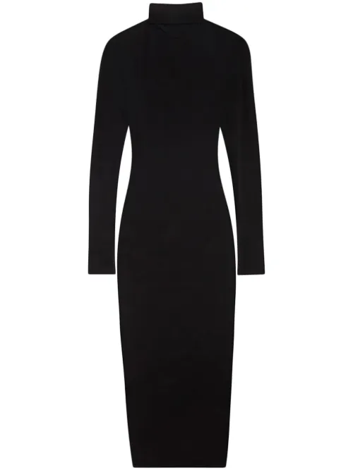 Robe mi-longue Vanessa à col montant - ISABEL MARANT - Modalova