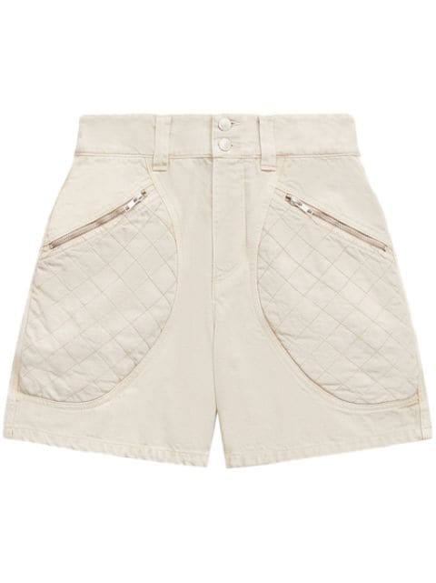 ISABEL MARANT Candice quilted shorts Women