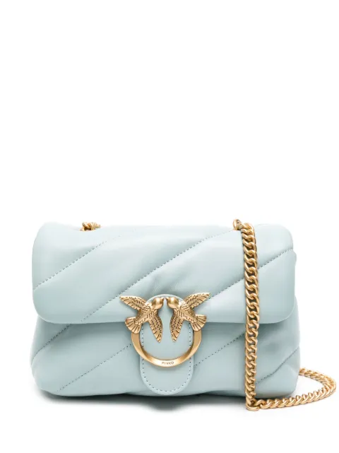 PINKO mini Love quilted shoulder bag