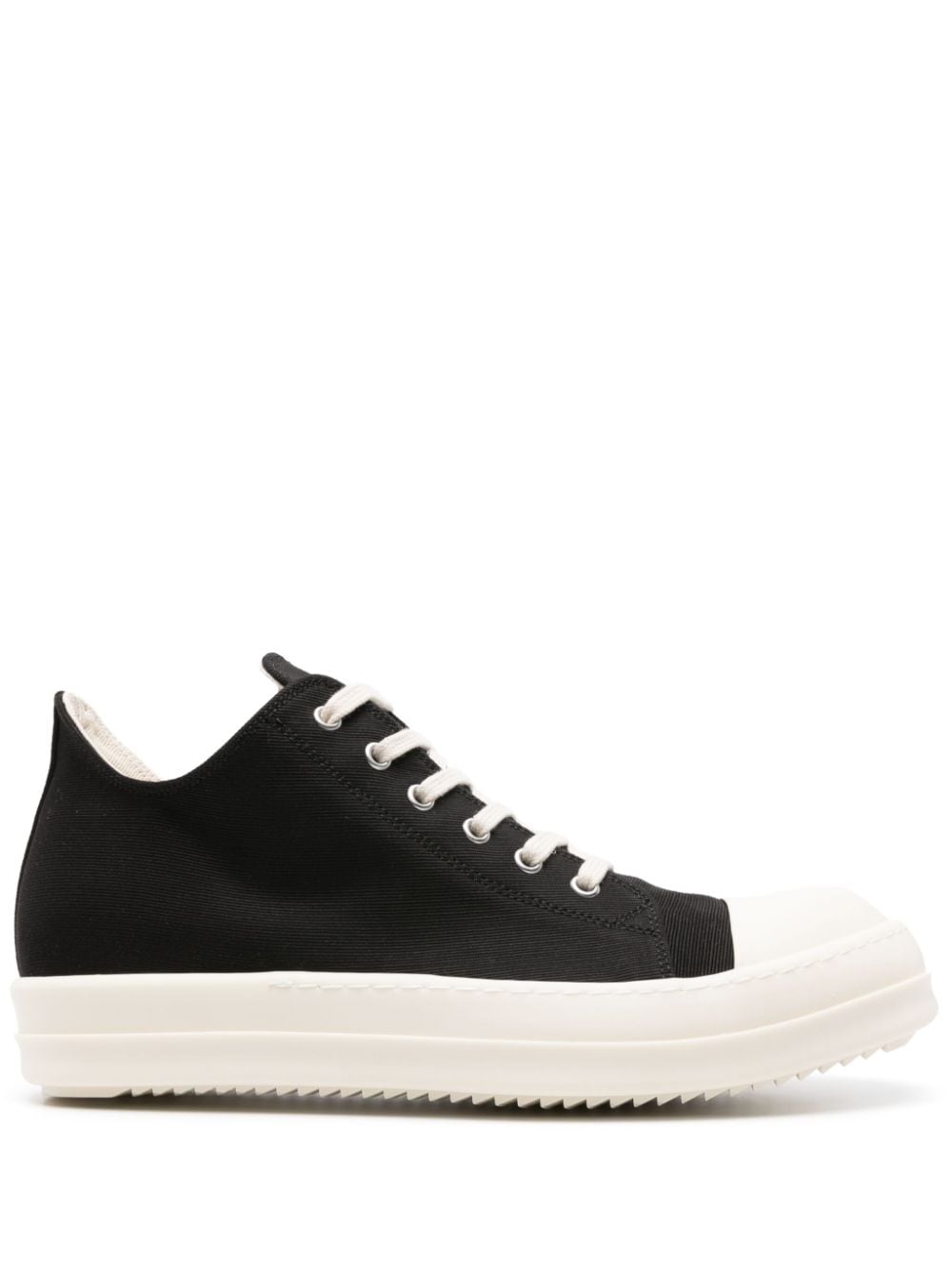 RICK OWENS DRKSHDW LOW SNEAKS COTTON SNEAKERS