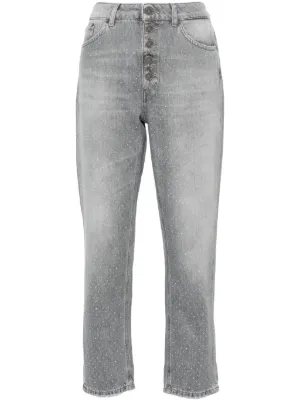 デニム・ジーパン DONDUP Woman Jeans Beige DP619CF0300DIV9 010 Women's Jeans | Dondup