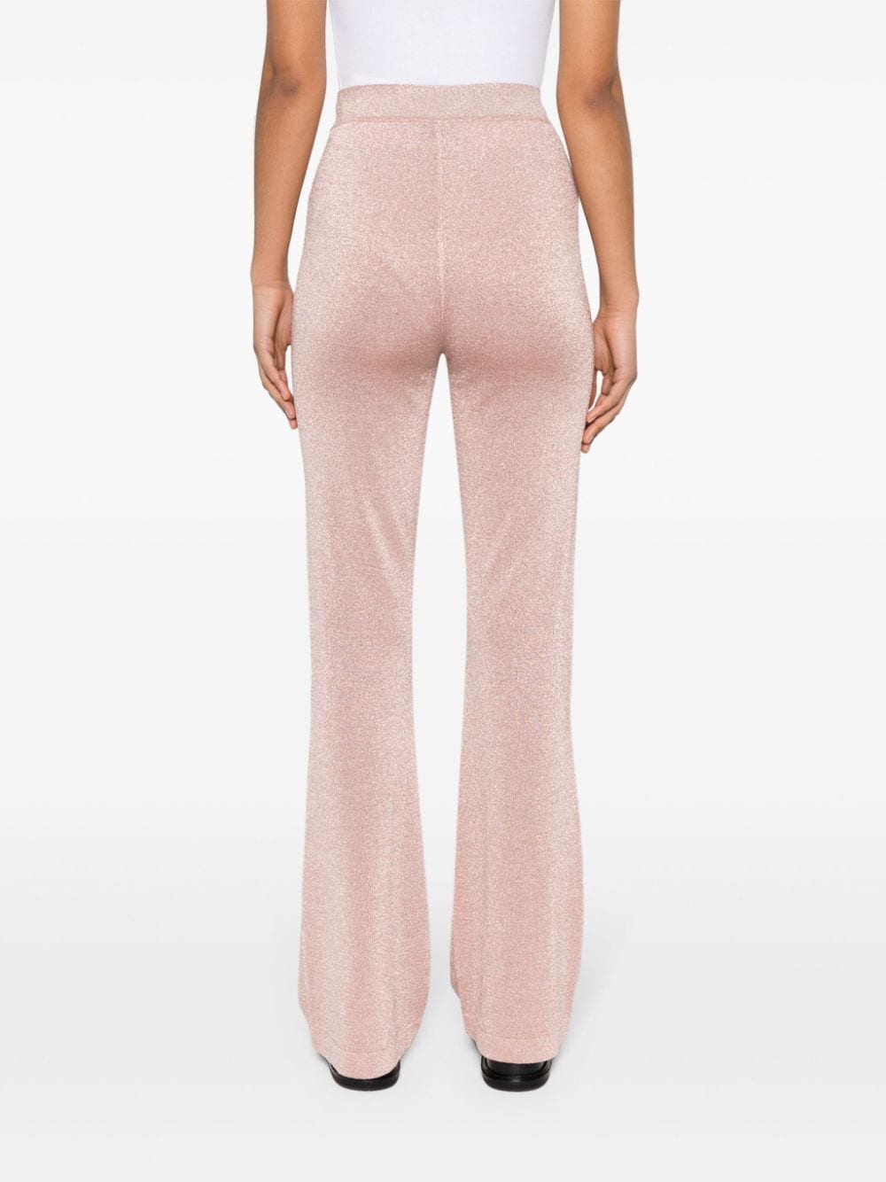 Missoni Broek met elastische tailleband Roze