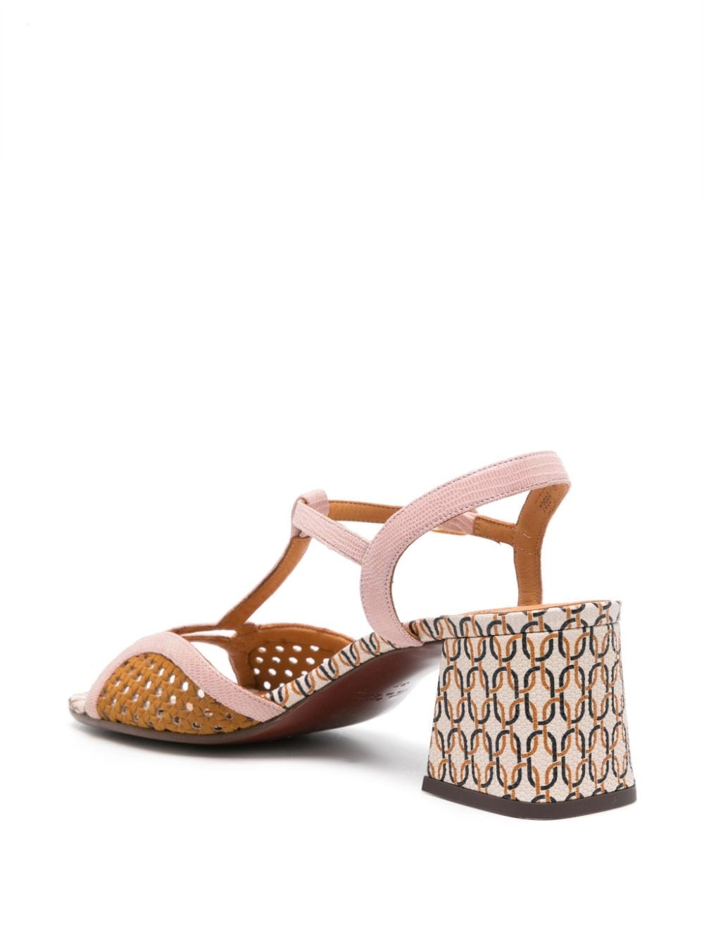 Shop Chie Mihara Lipco 55mm Leather Sandals In Brown