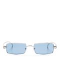 Cartier Eyewear Panthère de Cartier rectangle-frame sunglasses - Silver