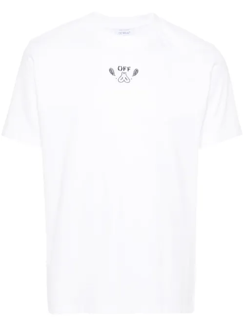 T-shirt Bandana Arrow en coton - Off-White - Modalova