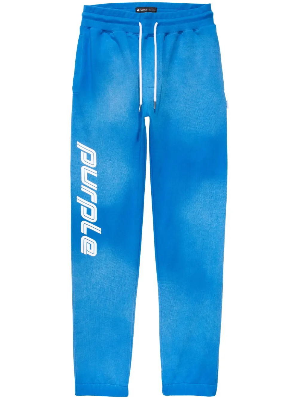 Purple Brand P412 Faded Track Pants In Blue