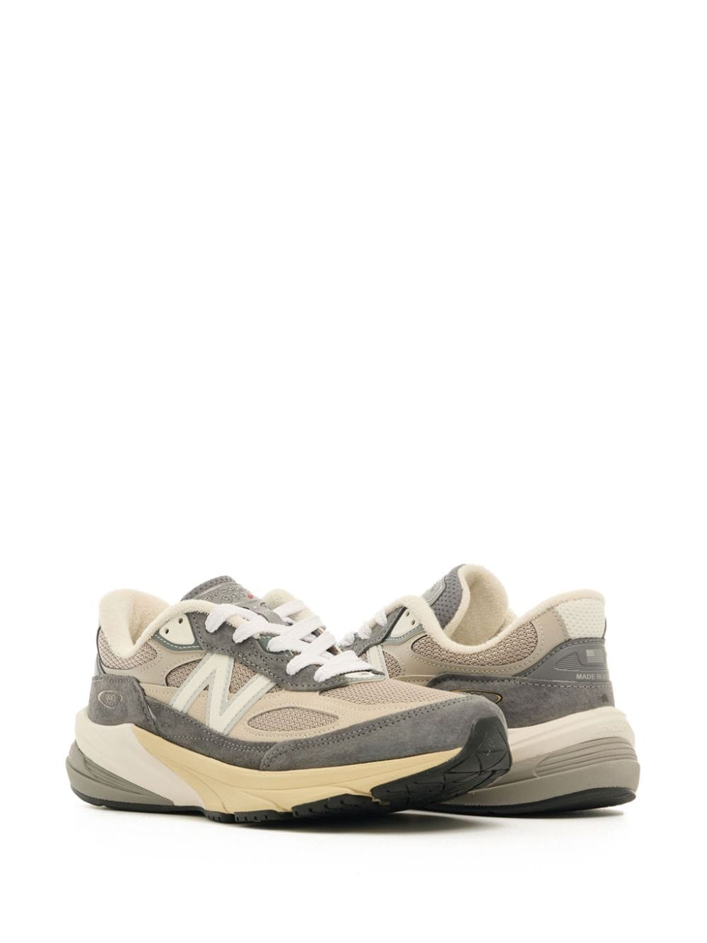 Shop New Balance Made In Usa 990v6 Sneakers In Neutrals