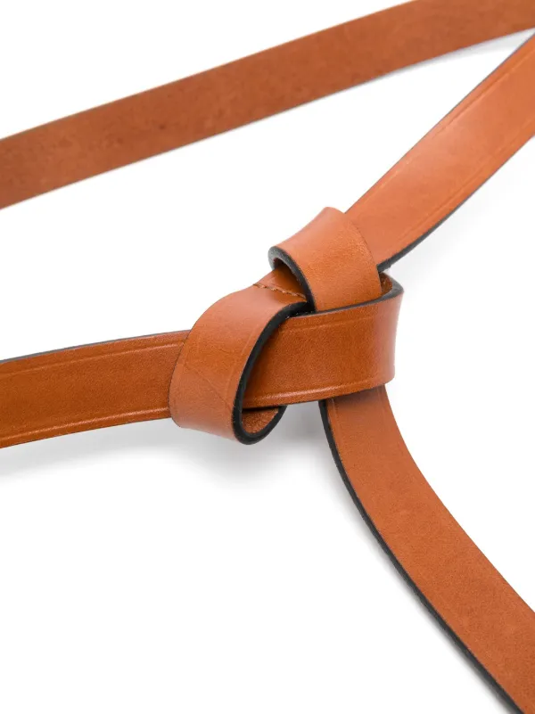 ベルト ISABEL MARANT Woman Belt Brown CE344CFAC2B04A 11RU LOTA BELT Woman orange | ISABEL MARANT Official online store