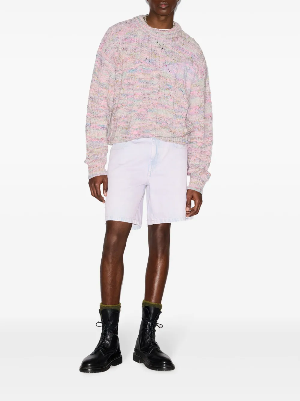 MARANT Kabelgebreide trui - Roze