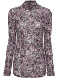 ISABEL MARANT Joyela floral-print top - Purple