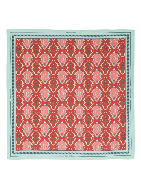 Drôle De Monsieur graphic-print cotton scarf