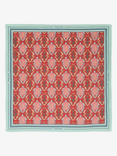 Drôle De Monsieur graphic-print cotton scarf